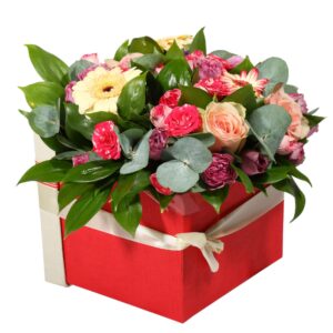 Mixed Spring Flower Arrangement